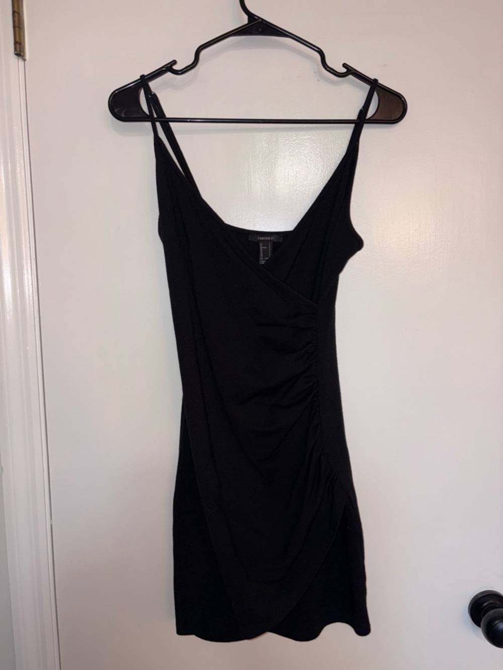 🍀4 for 25🍀 Forever 21 | Black Fitted Mini Dress